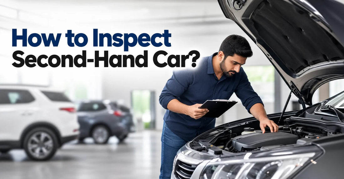Inspect second hand car