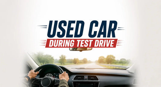 Used Car During Test Drive
