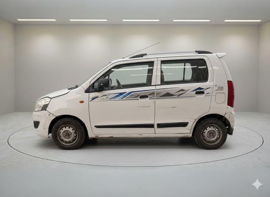 MARUTI WAGON R LXI GREEN 2013